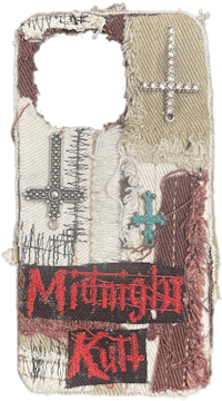 a patch with the words midnight kilt on it